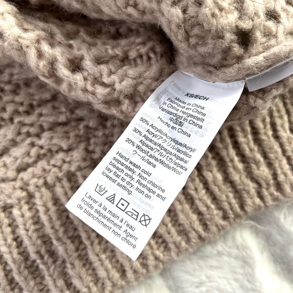 Madewell Windemere Pointelle Pullover Sweater (Pink/Mauve) XS - Picture 6 of 9